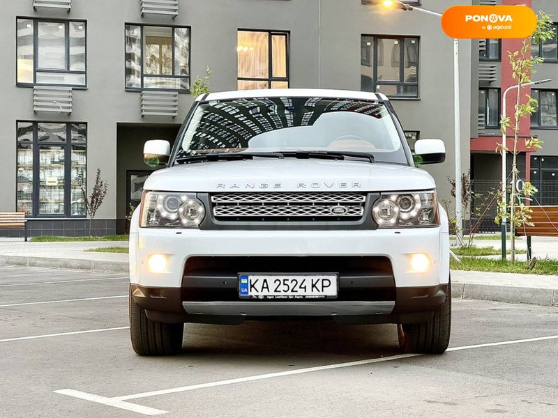 Land Rover Range Rover Sport, 2010, Бензин, 5 л., 142 тыс. км, Внедорожник / Кроссовер, Белый, Киев 13300 фото