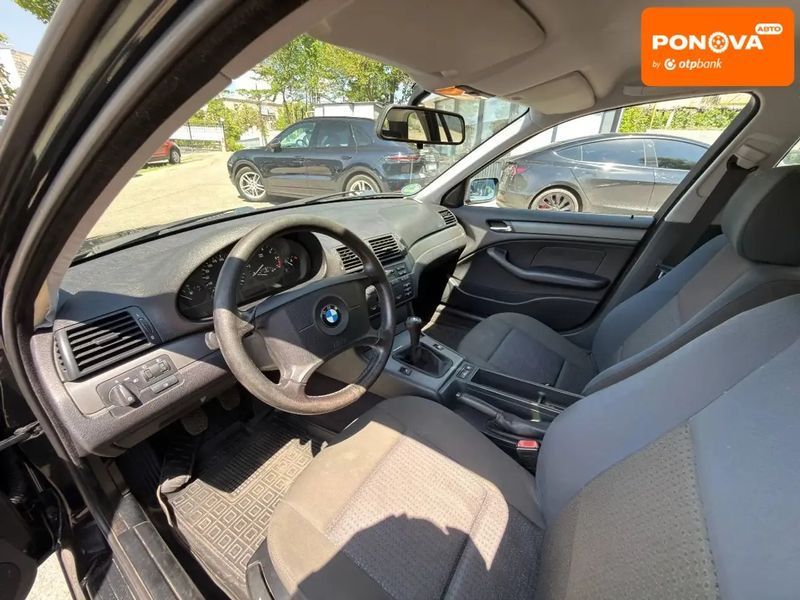 BMW 3 Series, 2002 р., Бензин, 163 тис. км, Універсал, Чорний, Харків AT-10417841 фото