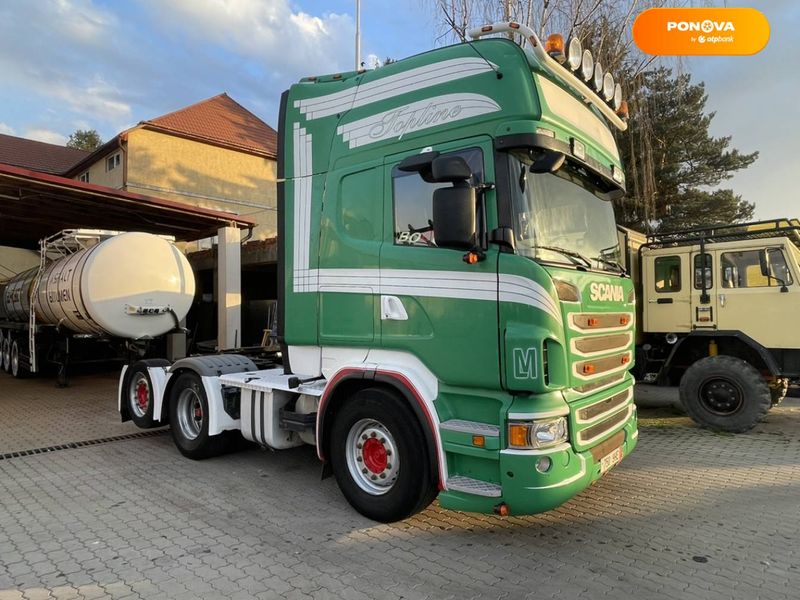 Scania R 480, 2011, Дизель, 12.7 л., 776 тис. км, Тягач, Зелений, Хуст 45249 фото