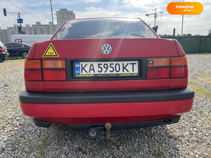 Volkswagen Vento, 1992, Газ пропан-бутан / Бензин, 1.78 л., 196 тис. км, Седан, Червоний, Київ 102971 фото