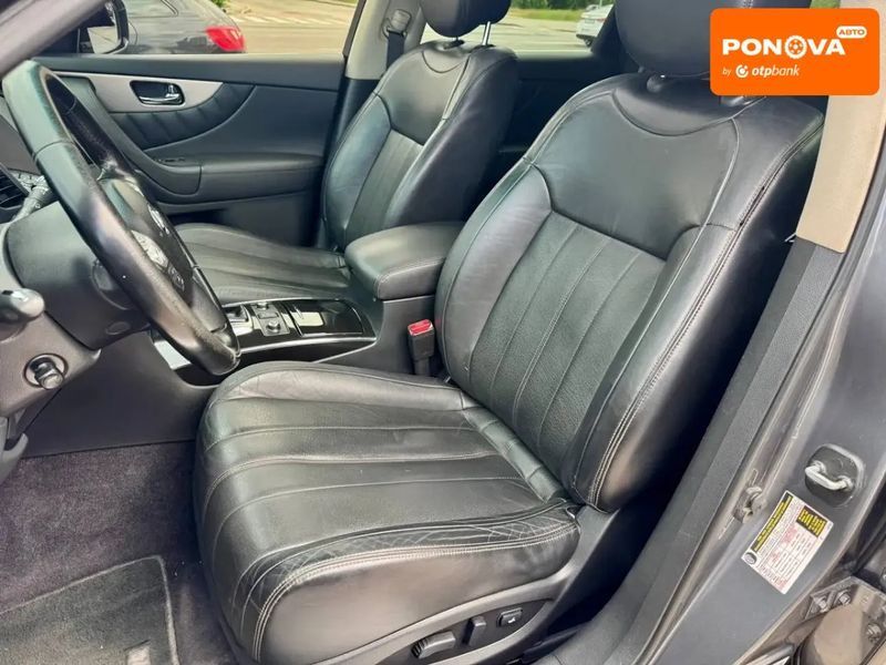 Infiniti QX70, 2016 р., Газ метан / Бензин, 113 тис. км, Позашляховик / Кросовер, Сірий, Київ AT-10418571 фото
