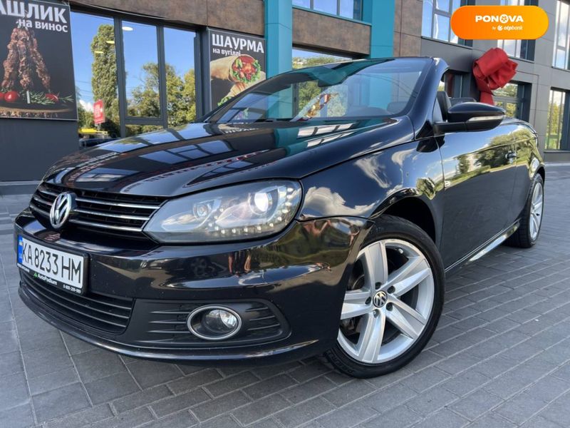 Volkswagen Eos, 2012, Бензин, 1.98 л., 126 тис. км, Кабріолет, Чорний, Київ 108826 фото