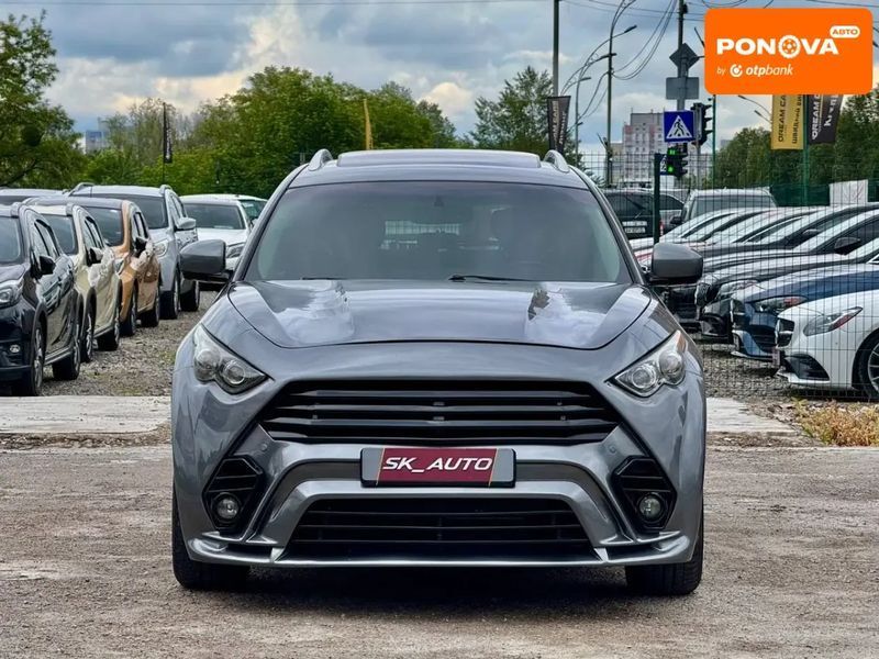 Infiniti QX70, 2016 р., Газ метан / Бензин, 113 тис. км, Позашляховик / Кросовер, Сірий, Київ AT-10418571 фото
