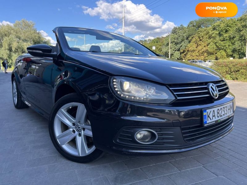 Volkswagen Eos, 2012, Бензин, 1.98 л., 126 тис. км, Кабріолет, Чорний, Київ 108826 фото