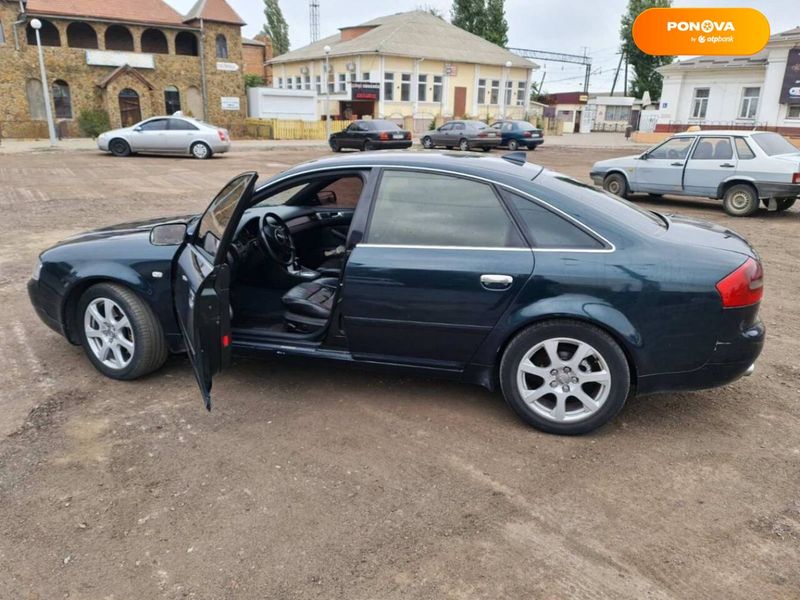 Audi A6, 2002, Дизель, 2.5 л., 300 тис. км, Седан, Зелений, Білгород-Дністровський Cars-Pr-69118 фото