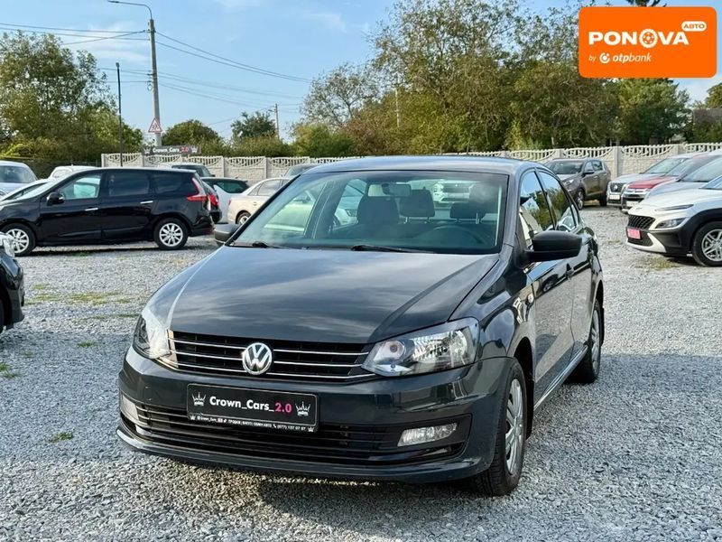 Volkswagen Polo, 2018 р., Бензин, 160 тис. км, Седан, Сірий, Рівне AT-10401547 фото