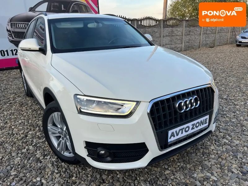 Audi Q3, 2012 р., Дизель, 222 тис. км, Позашляховик / Кросовер, Білий, Коломия AT-10400954 фото