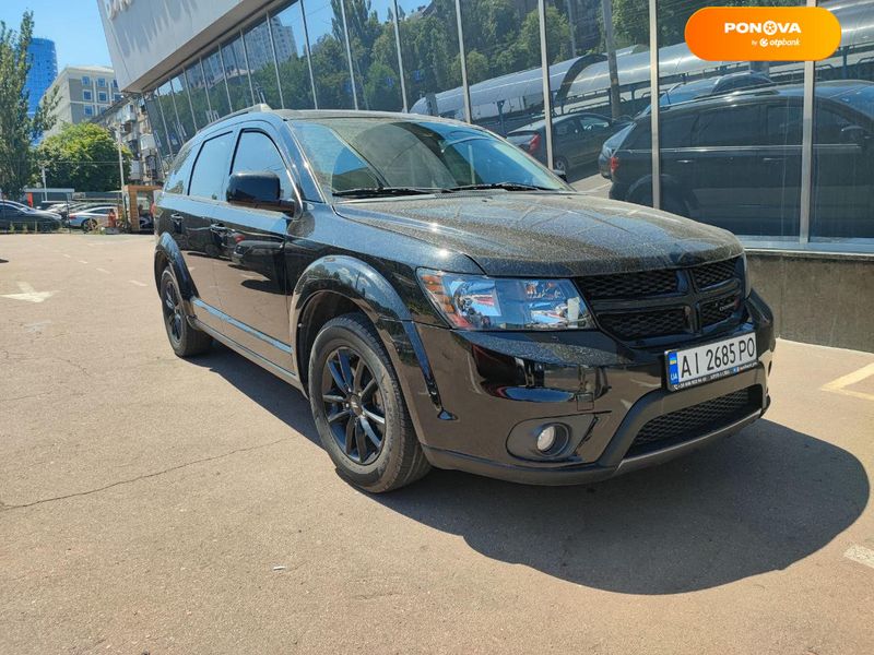 Dodge Journey, 2019, Газ пропан-бутан / Бензин, 2.4 л., 179 тис. км, Позашляховик / Кросовер, Чорний, Київ 107791 фото