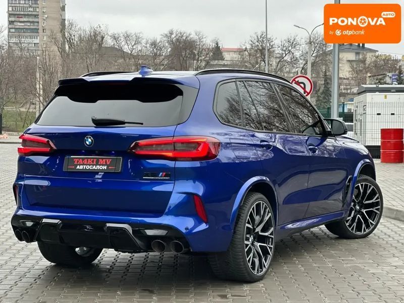 BMW X5 M, 2022 р., Бензин, 20 тис. км, Позашляховик / Кросовер, Синій, Дніпро (Дніпропетровськ) AT-10406272 фото