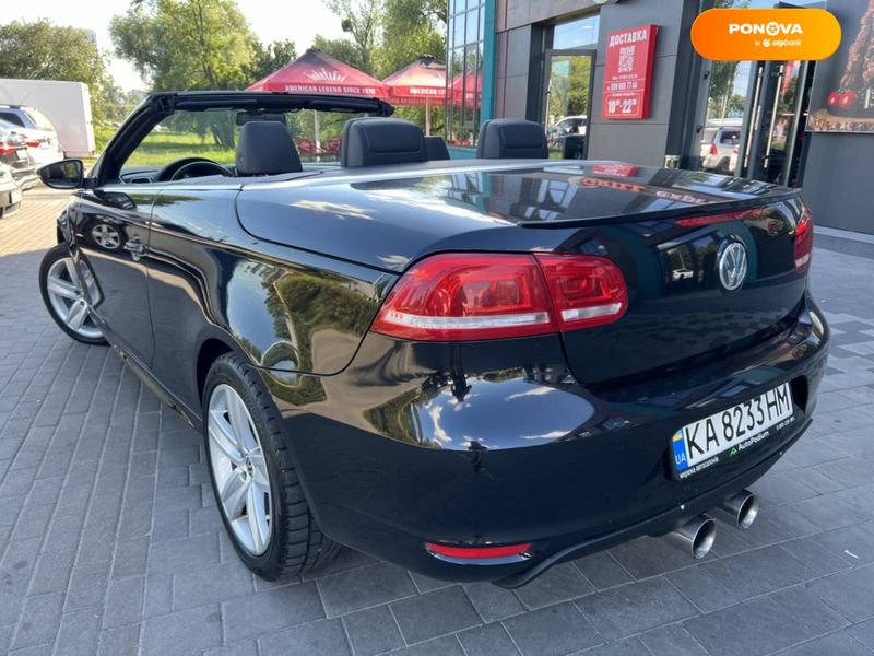 Volkswagen Eos, 2012, Бензин, 1.98 л., 126 тис. км, Кабріолет, Чорний, Київ 108826 фото