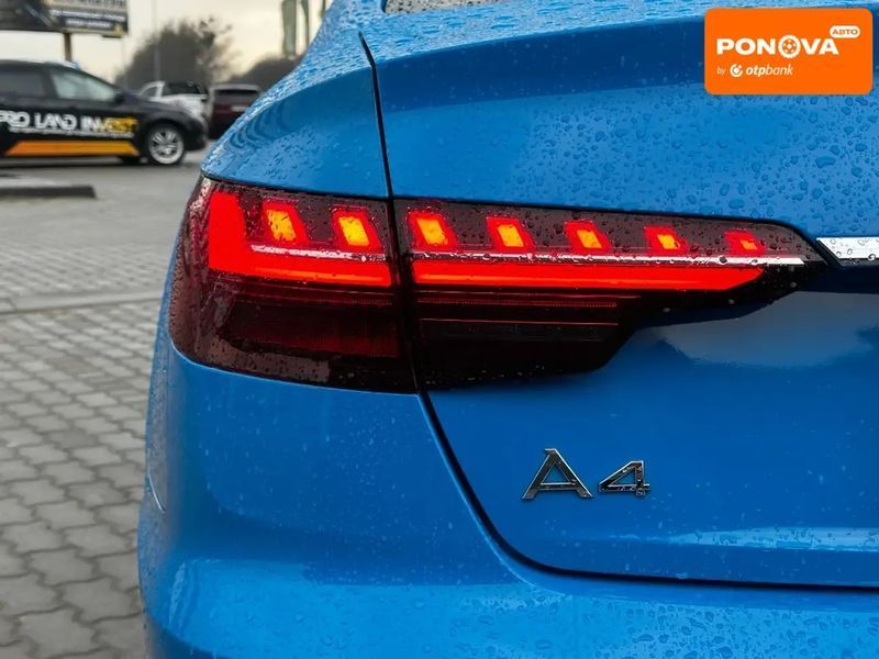 Audi A4, 2022 р., Бензин, 92 тис. км, Седан, Синій, Львів AT-10412922 фото