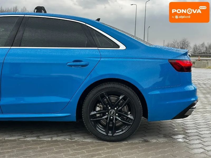 Audi A4, 2022 р., Бензин, 92 тис. км, Седан, Синій, Львів AT-10412922 фото