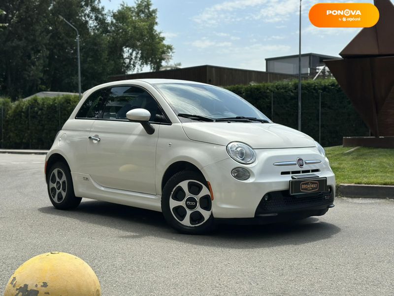 Fiat 500e, 2015, Електро, 118 тыс. км, Хетчбек, Белый, Киев 108896 фото