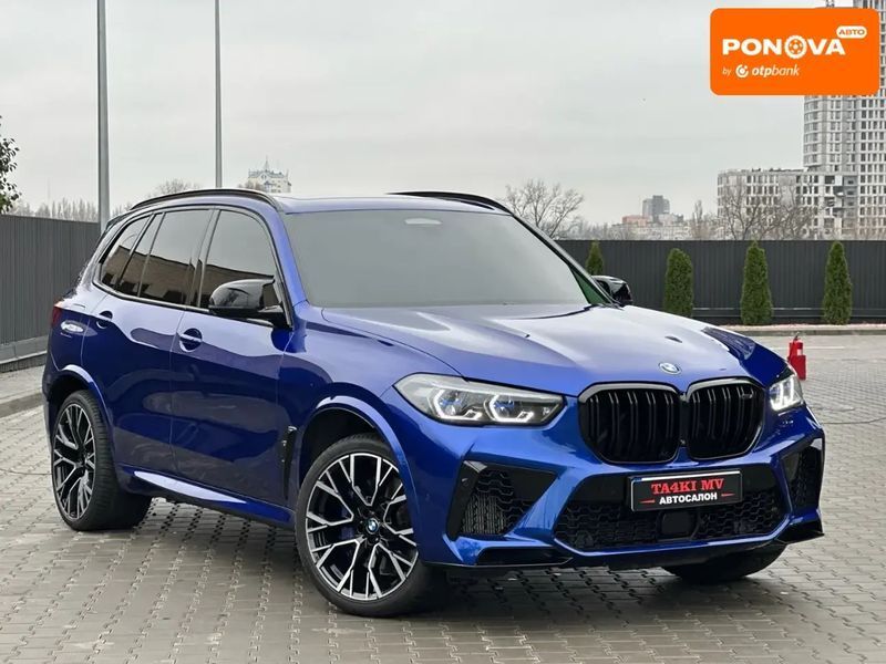 BMW X5 M, 2022 р., Бензин, 20 тис. км, Позашляховик / Кросовер, Синій, Дніпро (Дніпропетровськ) AT-10406272 фото