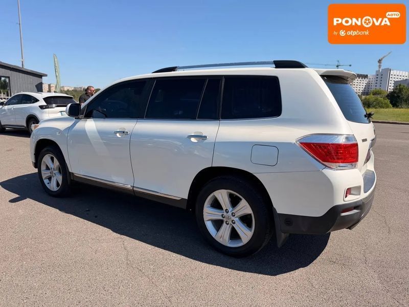 Toyota Highlander, 2013 р., Газ пропан-бутан / Бензин, 116 тис. км, Позашляховик / Кросовер, Білий, Кривий Ріг AT-10425814 фото
