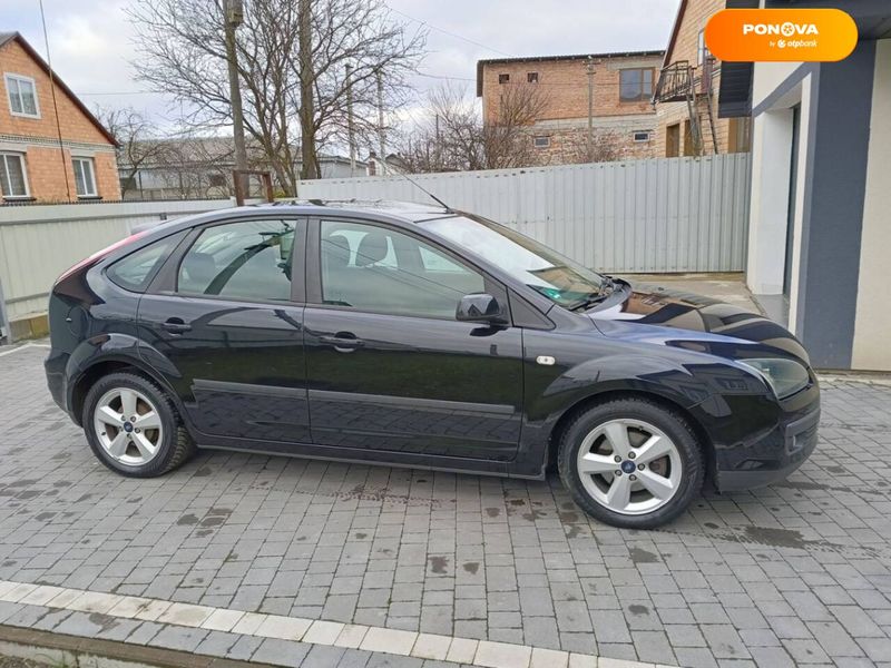 Ford Focus, 2006, Бензин, 1.6 л., 215 тыс. км, Хетчбек, Чорный, Луцк Cars-Pr-67517 фото