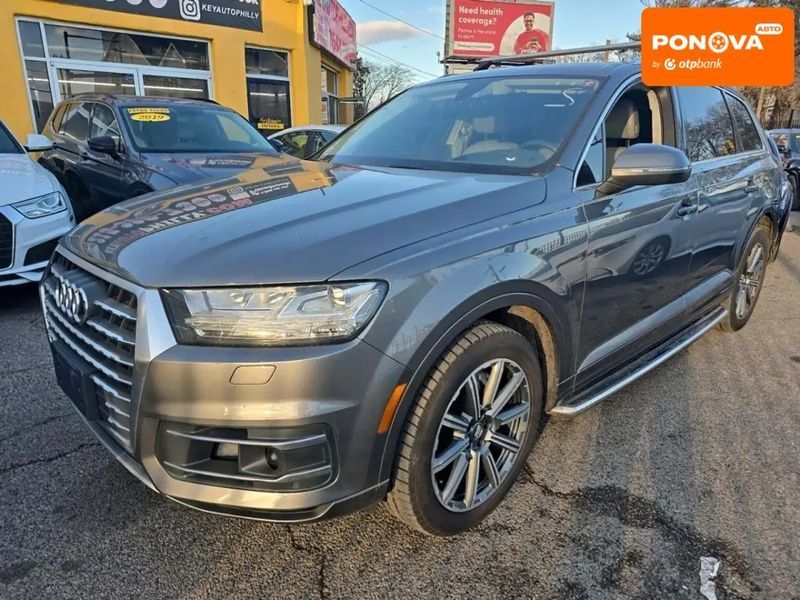 Audi Q7, 2017 р., Бензин, 236 тис. км, Позашляховик / Кросовер, Сірий, Луцьк AT-10407178 фото