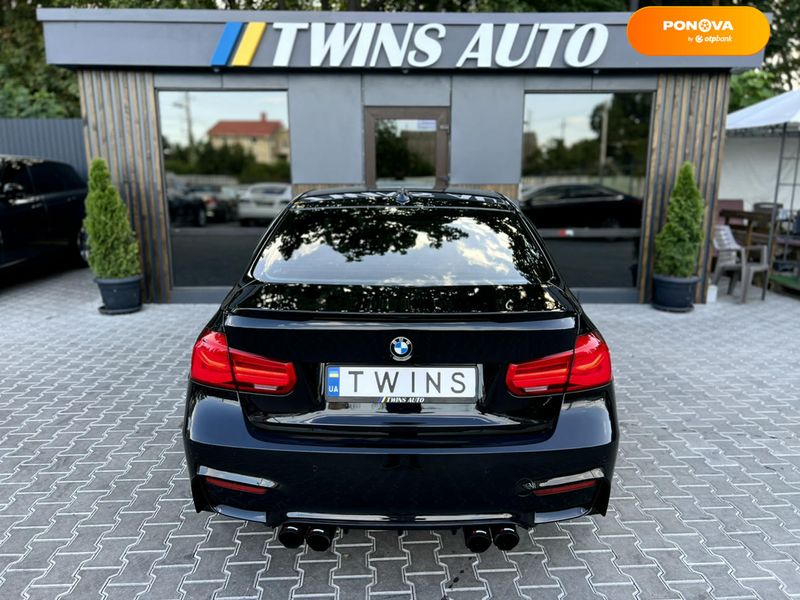 BMW 3 Series, 2015, Бензин, 2 л., 190 тис. км, Седан, Чорний, Одеса 111028 фото