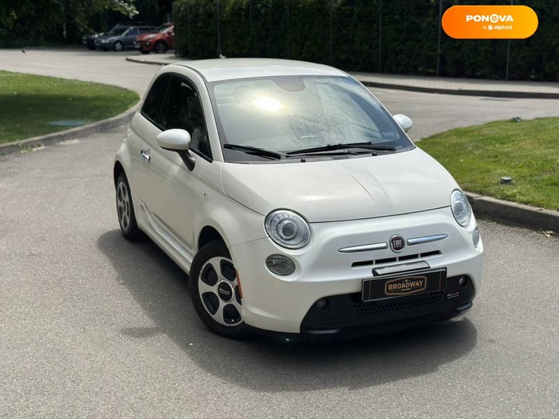 Fiat 500e, 2015, Електро, 118 тис. км, Хетчбек, Білий, Київ 108896 фото