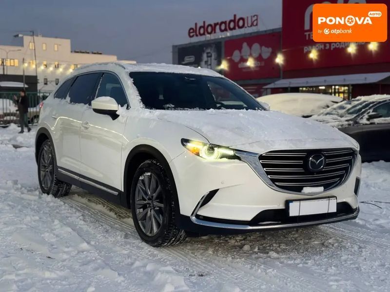 Mazda CX-9, 2021 р., Бензин, 70 тис. км, Позашляховик / Кросовер, Білий, Київ AT-10409514 фото