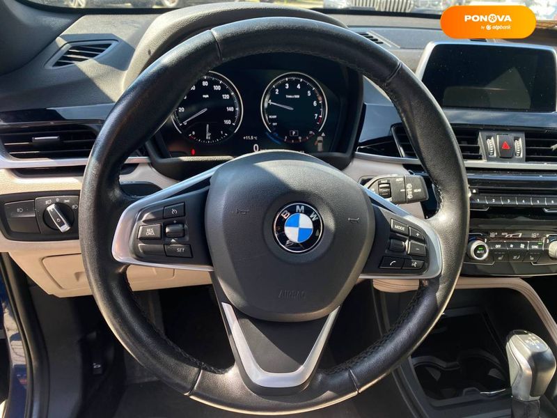 BMW X1, 2018, Бензин, 2 л., 66 тис. км, Позашляховик / Кросовер, Синій, Львів 15002 фото