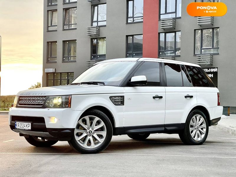 Land Rover Range Rover Sport, 2010, Бензин, 5 л., 142 тис. км, Позашляховик / Кросовер, Білий, Київ 13300 фото