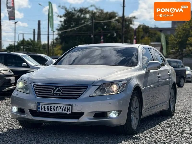 Lexus LS, 2011 р., Бензин, 181 тис. км, Седан, Сірий, Дніпро (Дніпропетровськ) AT-10429132 фото