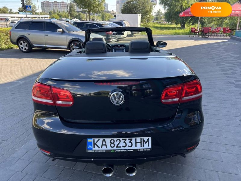 Volkswagen Eos, 2012, Бензин, 1.98 л., 126 тис. км, Кабріолет, Чорний, Київ 108826 фото