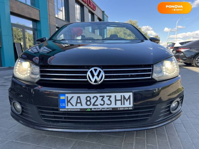 Volkswagen Eos, 2012, Бензин, 1.98 л., 126 тис. км, Кабріолет, Чорний, Київ 108826 фото