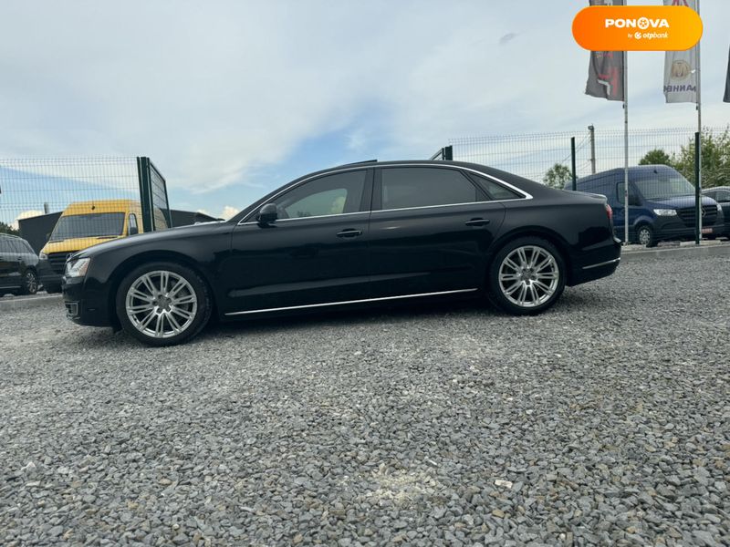 Audi A8, 2015, Бензин, 3 л., 195 тис. км, Седан, Чорний, Львів 103121 фото