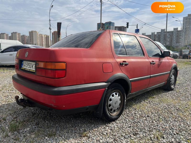 Volkswagen Vento, 1992, Газ пропан-бутан / Бензин, 1.78 л., 196 тис. км, Седан, Червоний, Київ 102971 фото