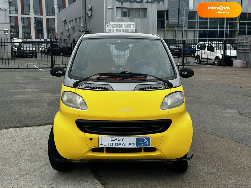 Smart Fortwo, 1998, Бензин, 0.6 л., 220 тис. км, Купе, Жовтий, Київ 110989 фото