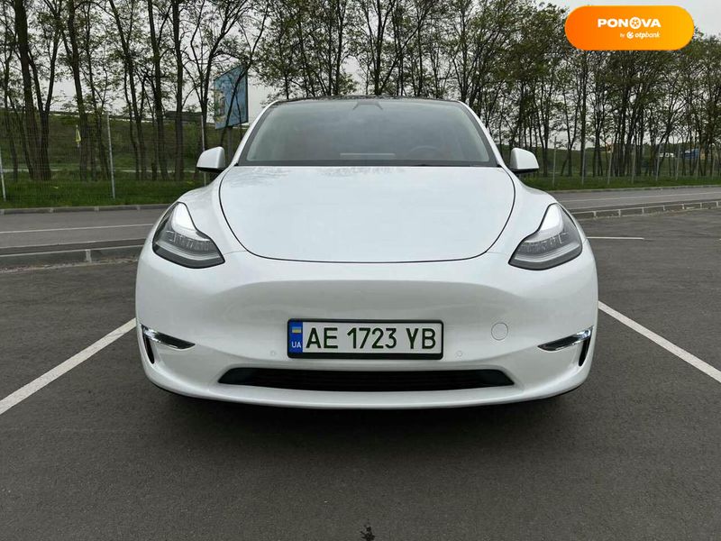 Tesla Model Y, 2021, Електро, 47 тыс. км, Внедорожник / Кроссовер, Белый, Днепр (Днепропетровск) 110986 фото