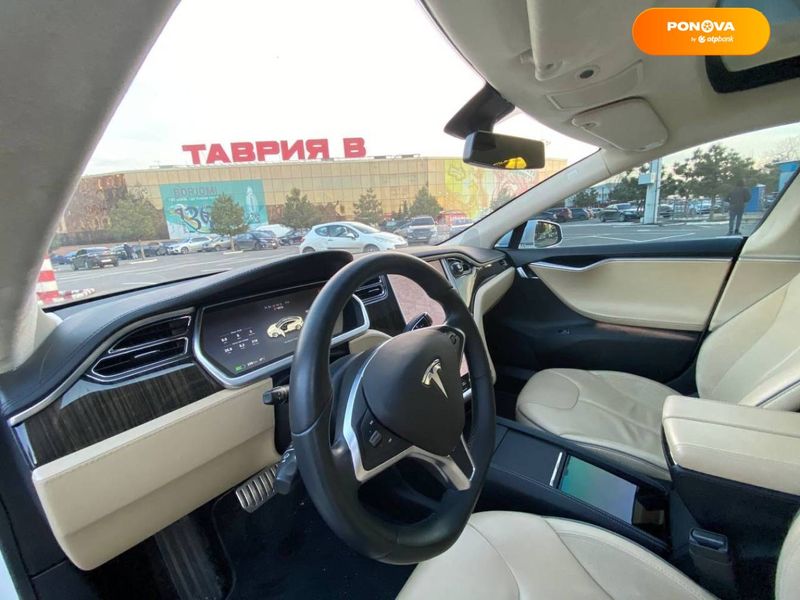 Tesla Model S, 2013, Електро, 114 тыс. км, Лифтбек, Белый, Киев 25807 фото