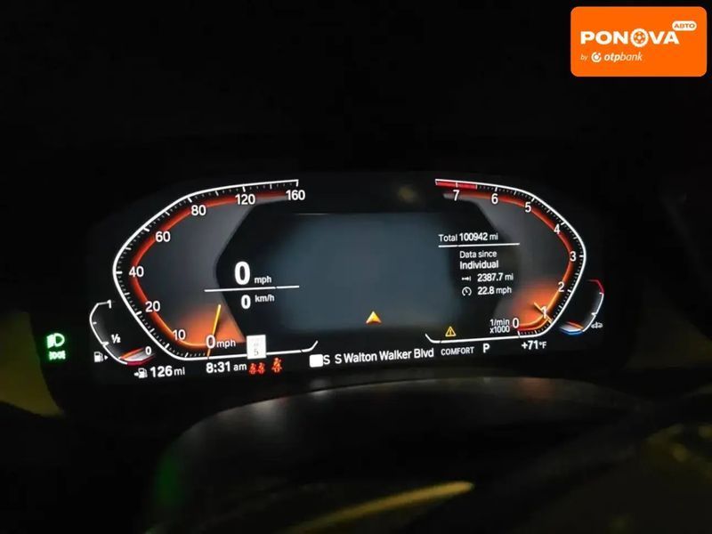 BMW X7, 2020 р., Бензин, 161 тис. км, Позашляховик / Кросовер, Чорний, Луцьк AT-10405812 фото