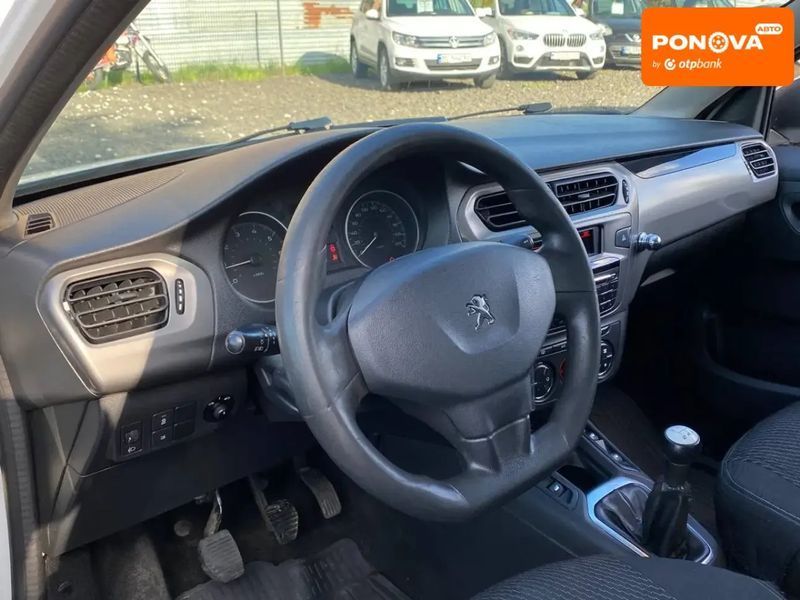 Peugeot 301, 2017 р., Дизель, 380 тис. км, Седан, Білий, Львів AT-10420350 фото