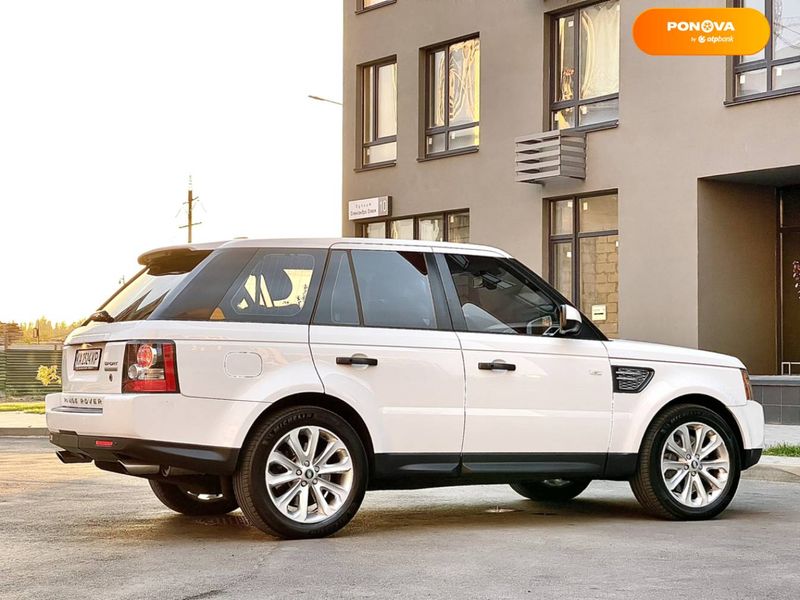 Land Rover Range Rover Sport, 2010, Бензин, 5 л., 142 тыс. км, Внедорожник / Кроссовер, Белый, Киев 13300 фото