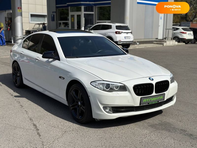 BMW 5 Series, 2013, Бензин, 2 л., 165 тыс. км, Седан, Белый, Одесса 36832 фото