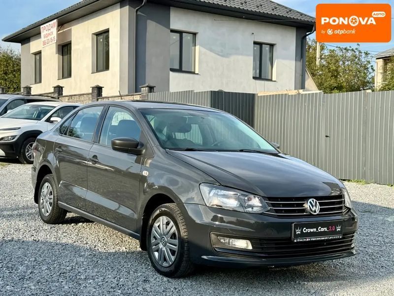 Volkswagen Polo, 2018 р., Бензин, 160 тис. км, Седан, Сірий, Рівне AT-10401547 фото