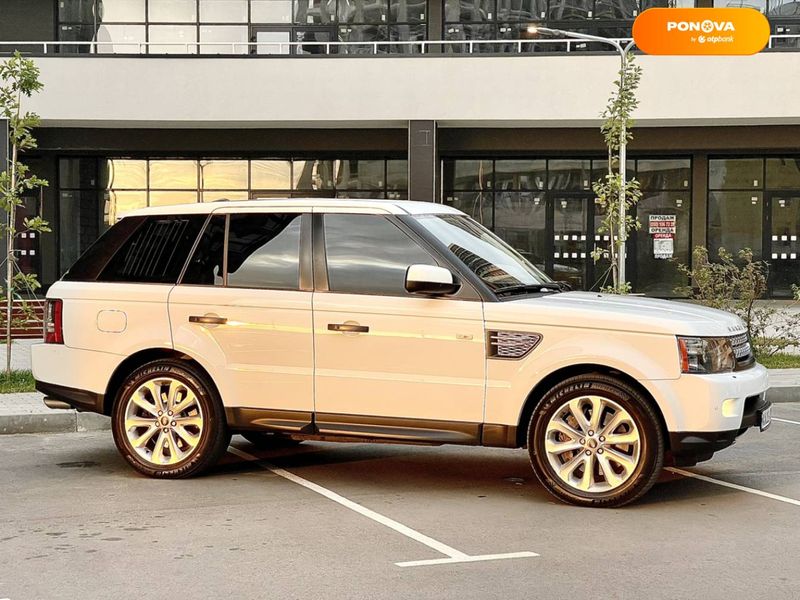 Land Rover Range Rover Sport, 2010, Бензин, 5 л., 142 тыс. км, Внедорожник / Кроссовер, Белый, Киев 13300 фото