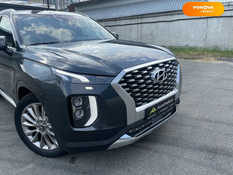 Hyundai Palisade, 2019, Бензин, 3.78 л., 184 тис. км, Позашляховик / Кросовер, Сірий, Київ 109884 фото