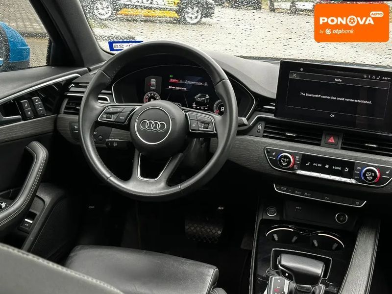 Audi A4, 2022 р., Бензин, 92 тис. км, Седан, Синій, Львів AT-10412922 фото
