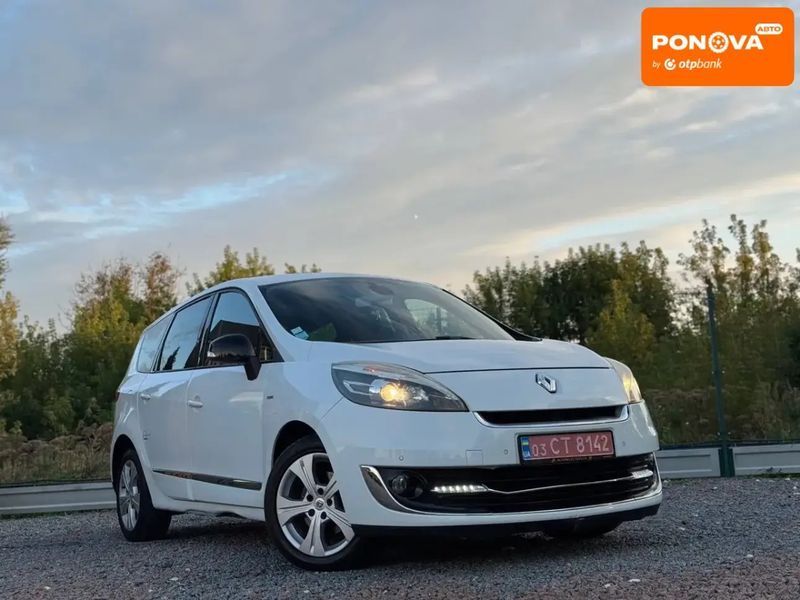 Renault Grand Scenic, 2013 г., Дизель, 234 тыс. км, Минивен, Белый, Дрогобыч AT-10401491 фото