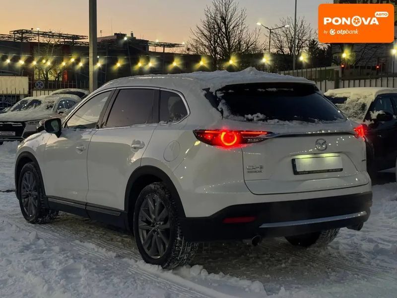 Mazda CX-9, 2021 р., Бензин, 70 тис. км, Позашляховик / Кросовер, Білий, Київ AT-10409514 фото