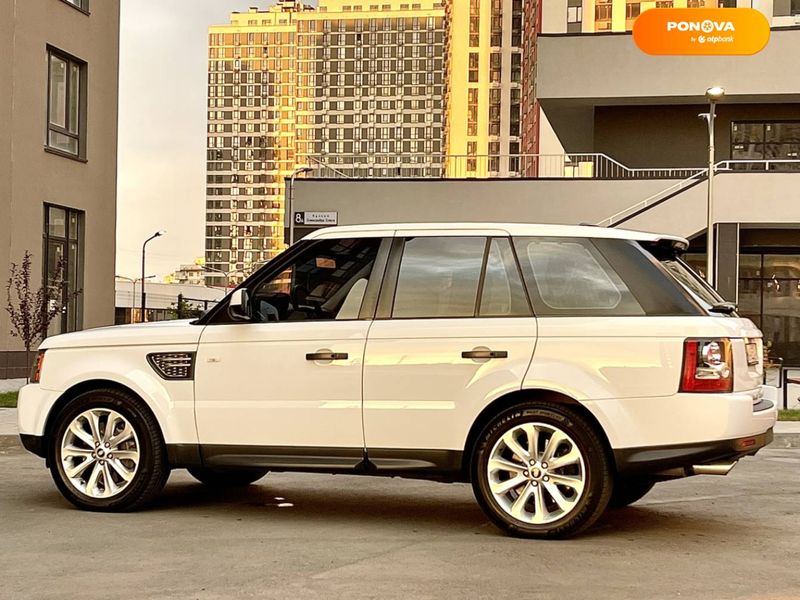 Land Rover Range Rover Sport, 2010, Бензин, 5 л., 142 тыс. км, Внедорожник / Кроссовер, Белый, Киев 13300 фото