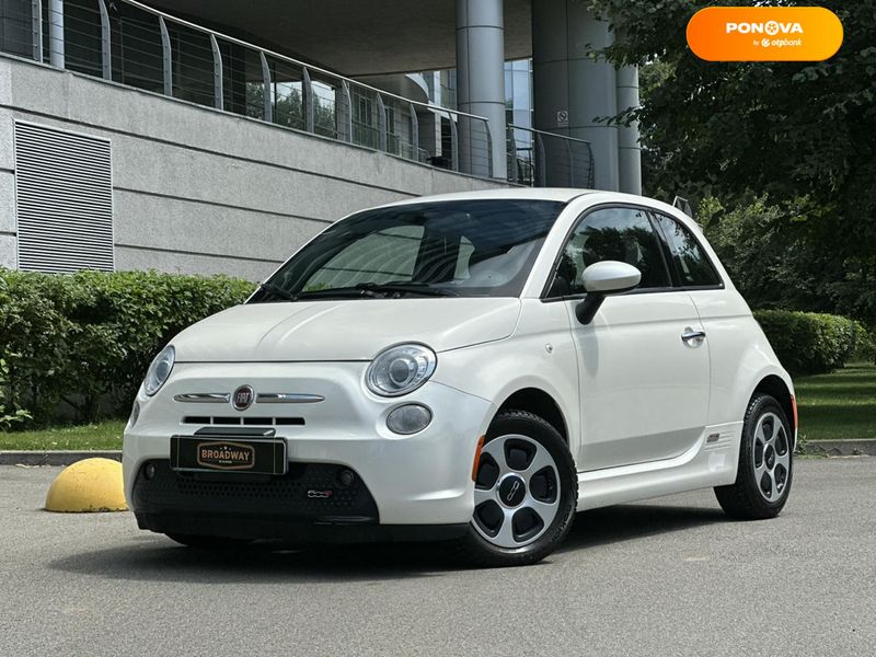 Fiat 500e, 2015, Електро, 118 тыс. км, Хетчбек, Белый, Киев 108896 фото