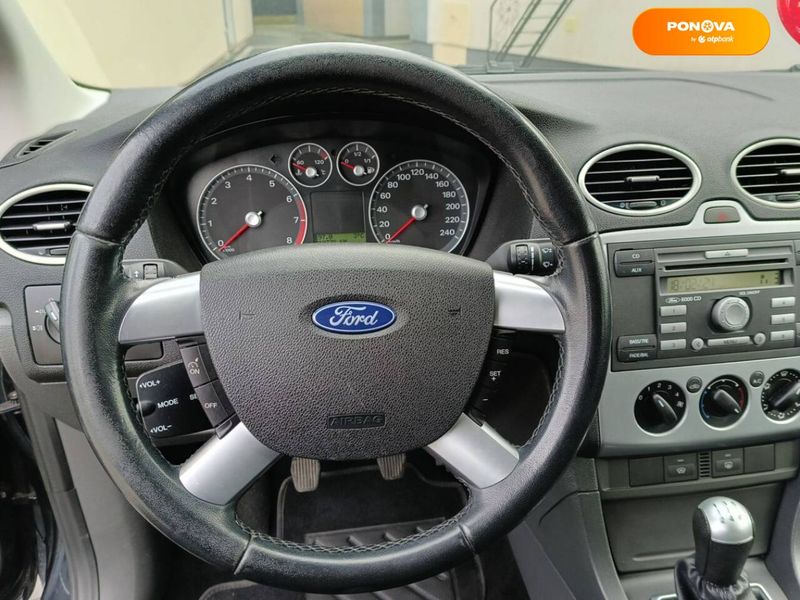 Ford Focus, 2006, Бензин, 1.6 л., 215 тыс. км, Хетчбек, Чорный, Луцк Cars-Pr-67517 фото