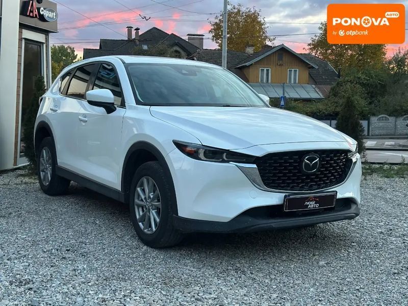 Mazda CX-5, 2022 р., Бензин, 69 тис. км, Позашляховик / Кросовер, Білий, Івано-Франківськ AT-10403471 фото