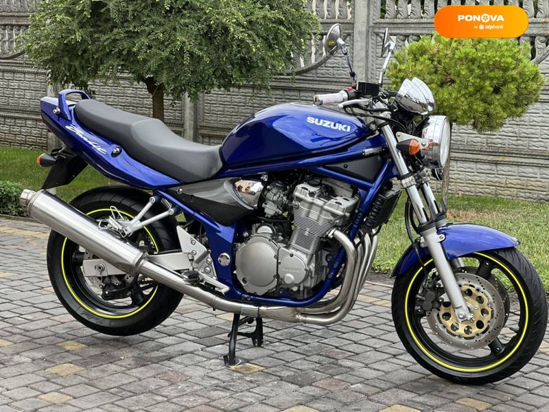 Suzuki GSF 600 Bandit, 2000, Бензин, 600 см³, 25 тыс. км, Мотоцикл без оптекателей (Naked bike), Синий, Буськ moto-98774 фото
