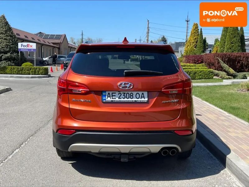 Hyundai Santa FE, 2013 р., Бензин, 189 тис. км, Позашляховик / Кросовер, Коричневий, Дніпро (Дніпропетровськ) AT-10418096 фото